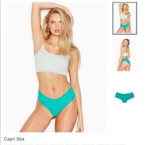 $8 or 5/$24 Stretch Cotton Lace Waist Cheeky Panty